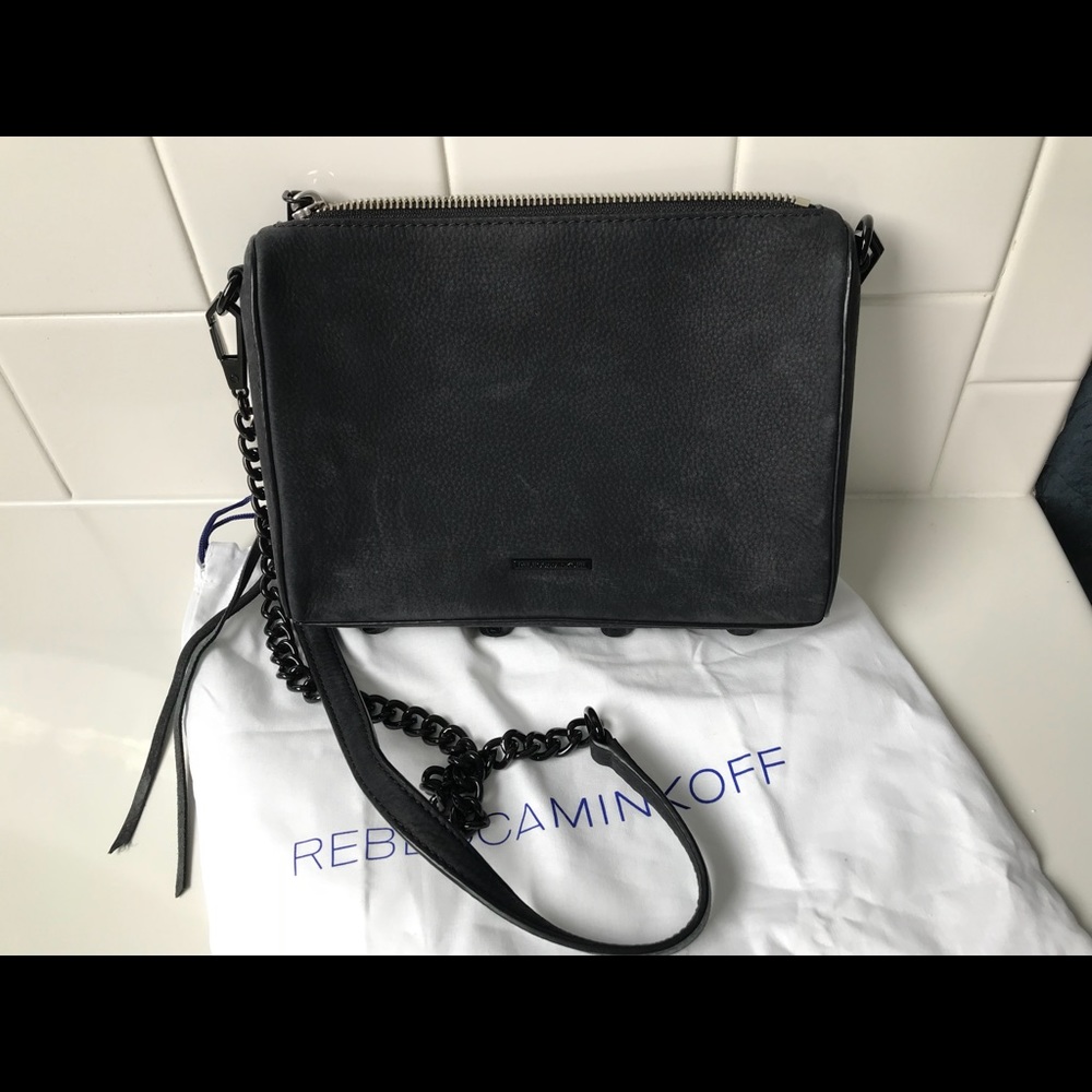 Rebecca Minkoff cross body suede bag